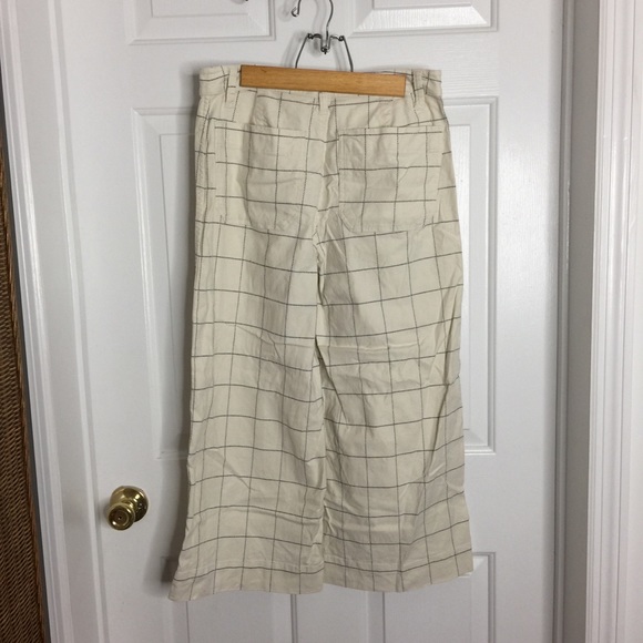 ❤️sold: Madewell Emmett Wide Leg Crop Pants High - Picture 5 of 6